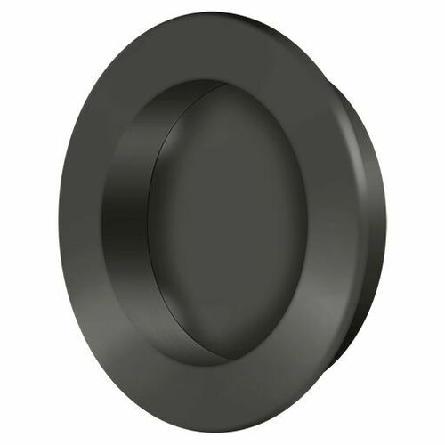 Deltana FP238U10B HD Round Flush Pull, 2-3/8