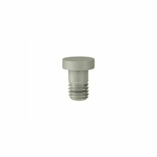 Deltana HPSS70U14 Brass Hinge Extended Button Tip - Bright Nickel Finish