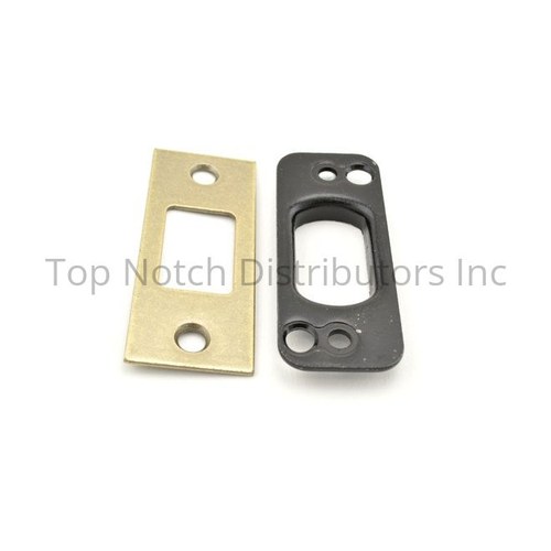 Schlage J250003609 Antique Brass Square Deadbolt Strike
