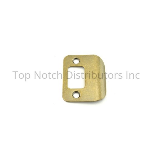 Schlage J250010609 Radius Deadbolt Strike - Antique Brass Finish