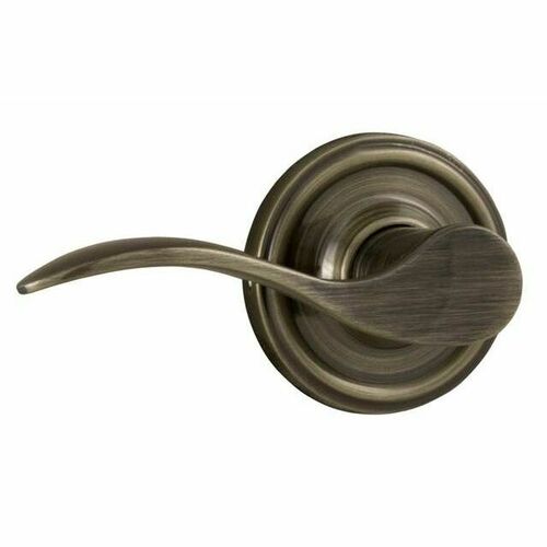 Weslock L0605UA--0020 Left Hand Bordeau Half Dummy Lock - Antique Brass Finish