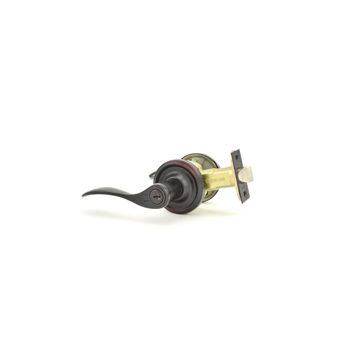 Weslock L0640U1U1SL23 Left Hand Bordeau Entry Lock, Adjustable Latch, Oil Rubbed Bronze Finish