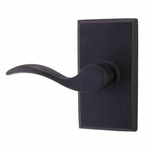 Weslock L7300H1H1SL20 Left Hand Carlow Square Passage Lock, Oil Rubbed Bronze Finish