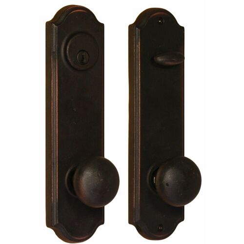 Weslock L7641F1F1SL2D Wexford Tramore Left Hand Single Cylinder Deadbolt, Oil Rubbed Bronze Finish