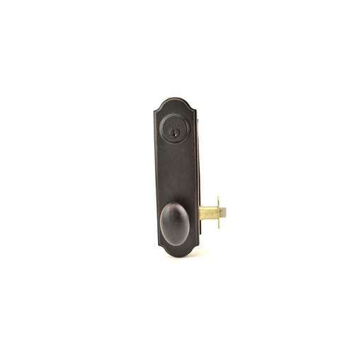 Weslock L7641M1M1SL2D Durham Tramore Left Hand Single Cylinder Deadbolt, Oil Rubbed Bronze Finish