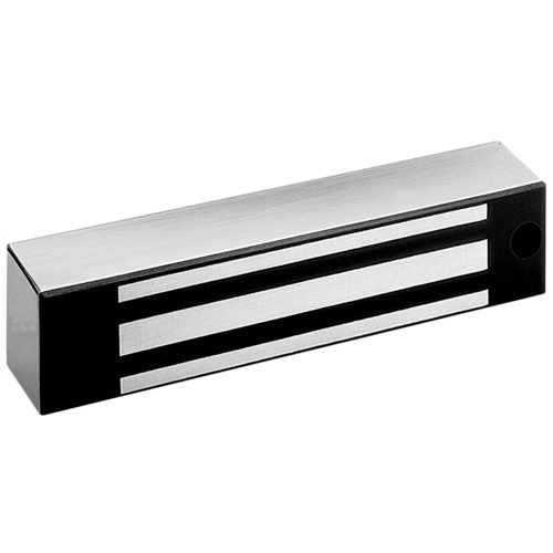 Securitron M32FB M32 Magnalock 12/24V DC, Face Drilled, Satin Stainless Steel Finish