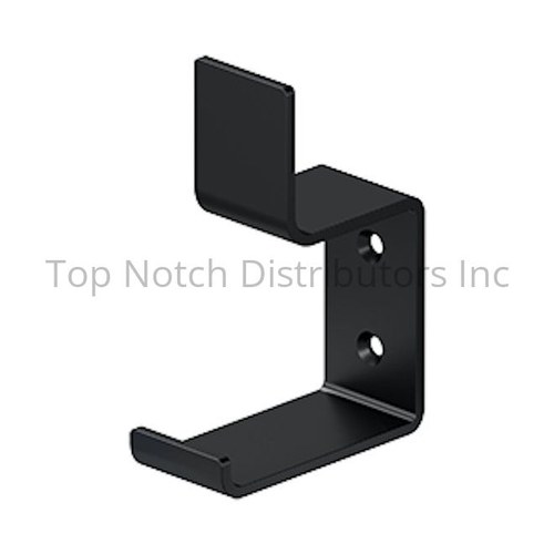 Deltana MH11U19 Heavy Duty Modern Black Hook