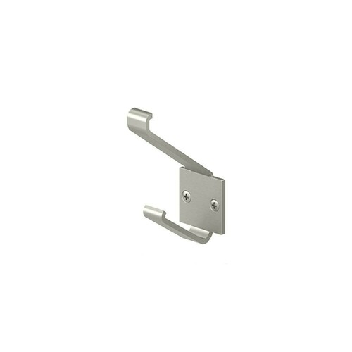 Deltana MH12U15 Satin Nickel Double Modern Hook