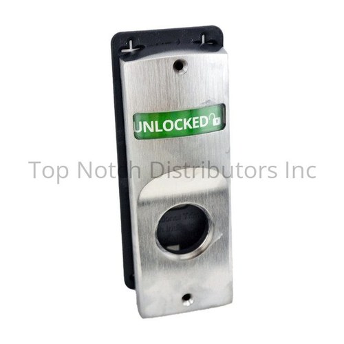 Corbin Russwin ML190RH626V01 Right Hand Mortise Indicator Lock - Green/Red, Satin Chrome Finish