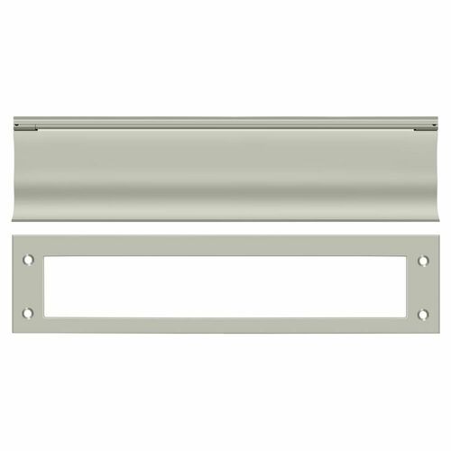 Deltana MS0030U15 Brushed Nickel Heavy-Duty Mail Slot