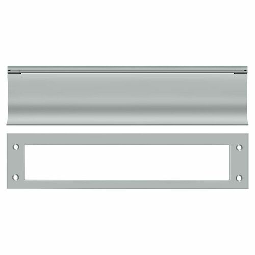 Deltana MS0030U26D Heavy-Duty Satin Chrome Mail Slot