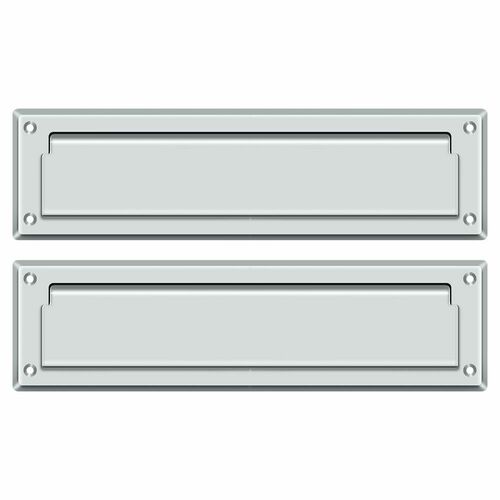 Deltana MS212U26 Polished Chrome Mail Slot 13-1/8