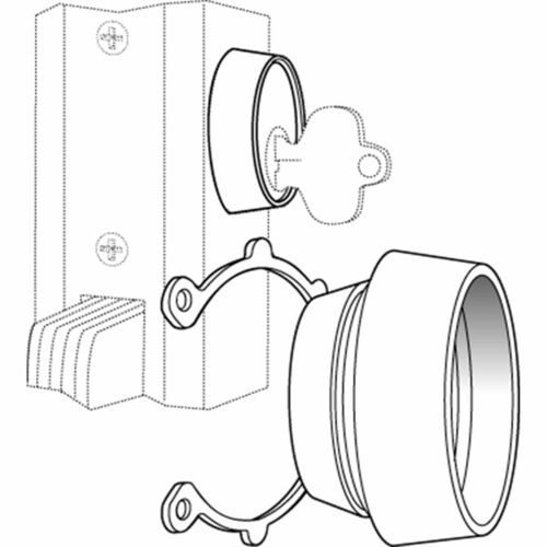 Adams Rite MS404300121 Aluminum Door Lock Parts and Accessories