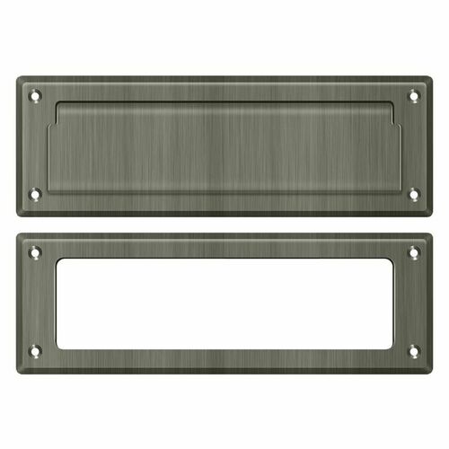 Deltana MS626U15A Antique Nickel Mail Slot 8-7/8