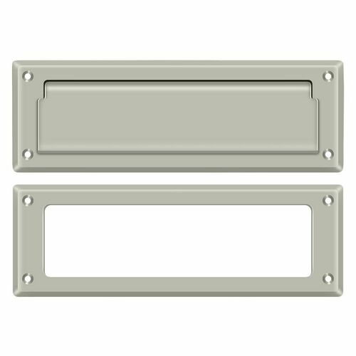 Deltana MS626U15 Brushed Nickel Mail Slot 8-7/8