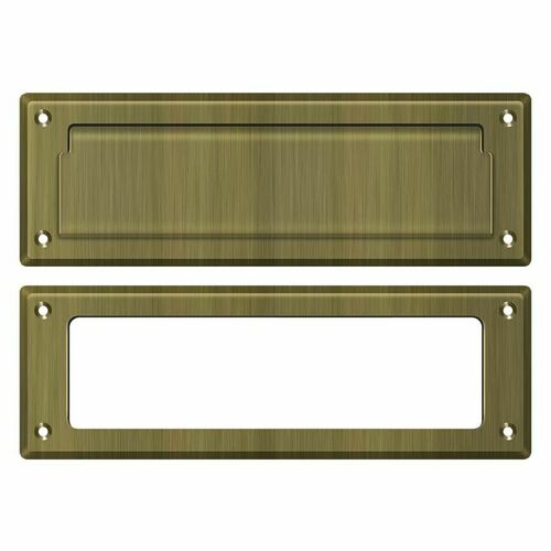 Deltana MS626U5 Antique Brass Mail Slot 8-7/8