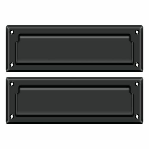 Deltana MS627U19 Black Mail Slot 8-7/8