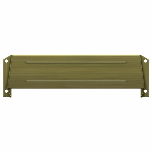 Deltana MSH158U5 Antique Brass Letter Box Hood