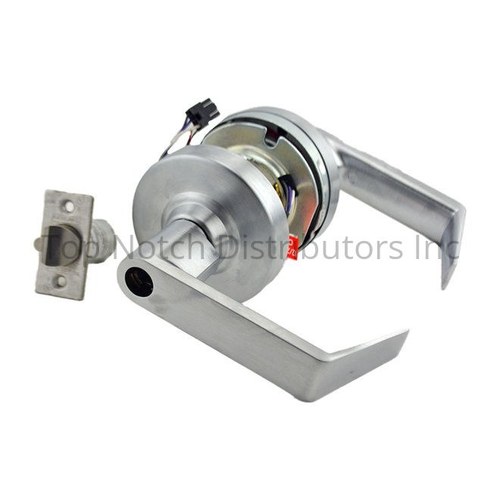 Schlage ND80LELEURHO626RX ND Series Electrically Locked/Unlocked Storeroom Lock, Satin Chrome Finish