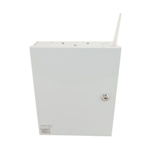 Alarm Lock NETHIDNSPAK Trilogy Networx HID Narrow Stile Proximity Point Reader, Control Panel with Door Position Switch with RX, Remote Release, and Battery Backup and Plug in Transformer.