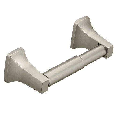 Moen P5050BN Concealed Mount and Wall Mount Toilet Tissue Holder in Brushed Nickel