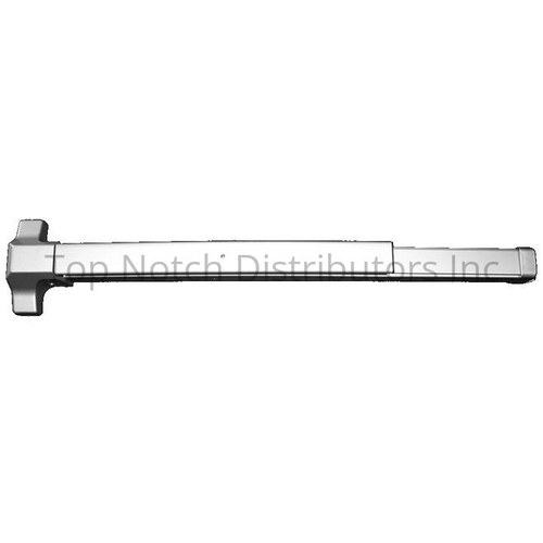 Lockey USA PB1100SS Stainless Steel Panic Bar Rim Exit Device for 33