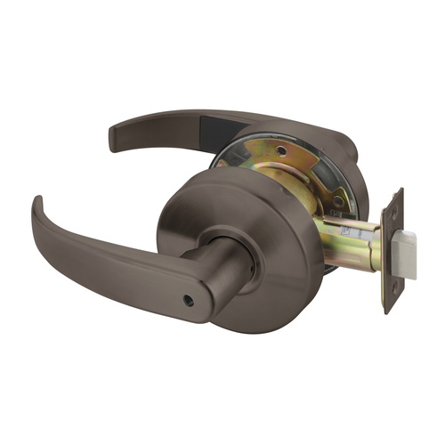 Accentra PB4602LN613E Pacific Beach Grade 2 Privacy Lever Lockset, Oil Rubbed Bronze Finish