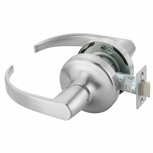 Accentra PB4701LN626 Passage Pacific Beach Lever Grade 1 Lockset, Satin Chrome Finish