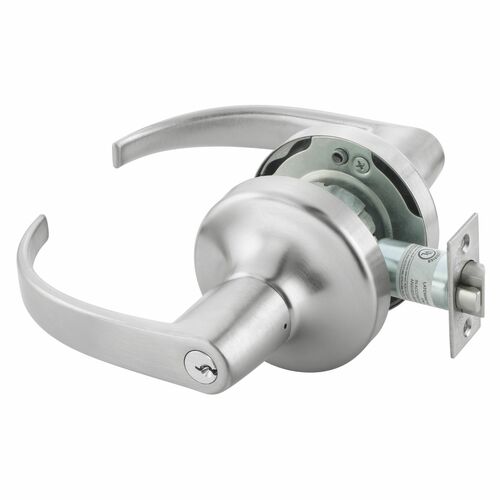 Accentra PB4707LN626 Pacific Beach Grade 1 Cylindrical Lock, Para Keyway, Satin Chrome Finish