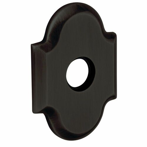 Baldwin R030102IDM Arch Single Dummy Rose - Oil Rubbed Bronze Finish, 3-19/20