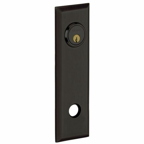 Baldwin R035102ENTR Square Entry Rose Pair, Oil Rubbed Bronze Finish, 9-2/5