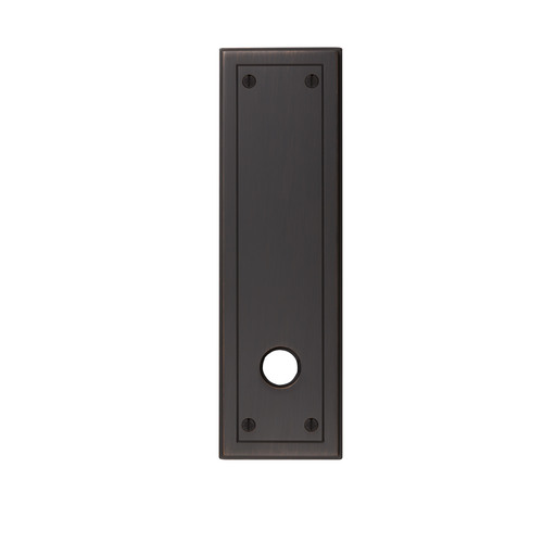 Baldwin R051112PS R050 Hollywood Hills Passage Rose Pair, Venetian Bronze Finish