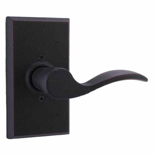 Weslock R7305H1--0020 Right Hand Carlow Square Half Dummy Lock - Oil Rubbed Bronze Finish