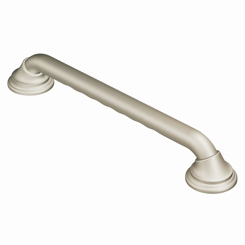 Moen R8718D3GBN 18 in. Grab Bar in Brushed Nickel