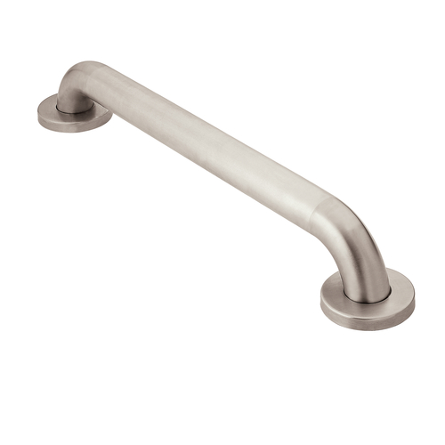 Moen R8918P 18 in. Grab Bar in Peened Stainless Steel