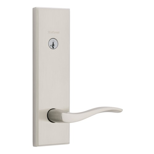 Kwikset RBP812SELTRCT-15S Sedona Lever Entry Set with Deadbolt Strikes, Satin Nickel Finish