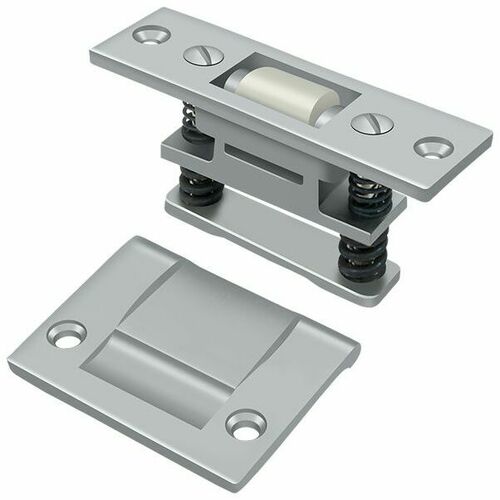 Deltana RCA430U26D Heavy-Duty Roller Catch, Brushed Chrome