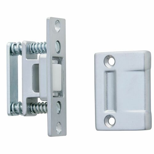 Ives RL30A26D Nylon Roller Latch with ASA Strike - Satin Chrome Finish