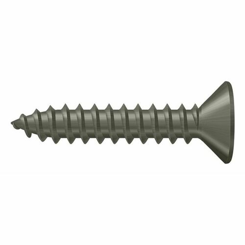 Deltana SCWB1010U15A Antique Nickel Wood Screw SB 10 x 1