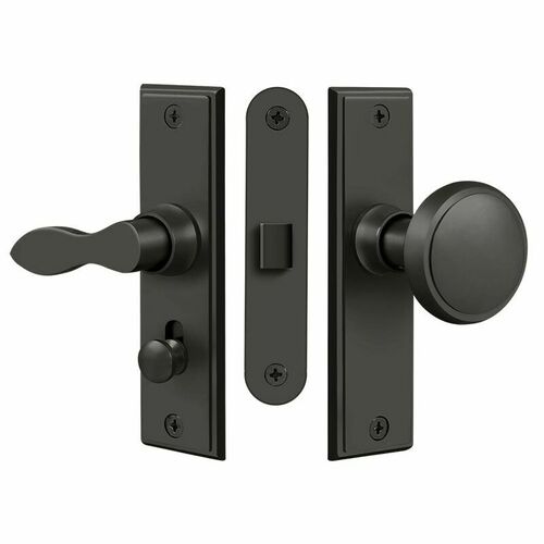 Deltana SDML334U10B Square Mortise Storm Door Latch - Oil-Rubbed Bronze