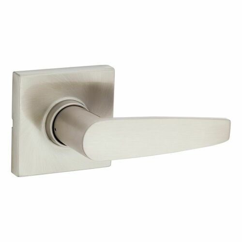 Safe Lock SL1000WISQT-15 Winston Square Rose Passage Lock, RCAL Latch, RCS Strike, Satin Nickel