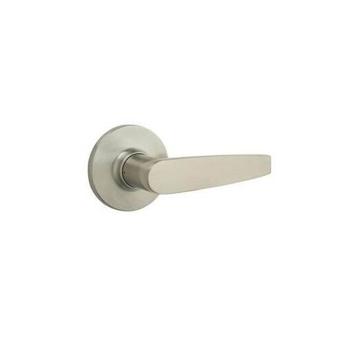 Safe Lock SL1002WI-15 Winston Lever Round Rose Passage Lock, Satin Nickel, RCAL Latch RCS Strike