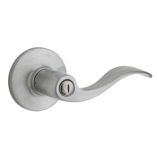 Safe Lock SL3000LY-26D Layton Privacy Lever Lock, RCAL Latch, RCS Strike, Satin Chrome Finish