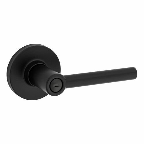 Safe Lock SL4000RELRDT-514 Reminy Round Rose Push Button Privacy Lock, Matte Black Finish