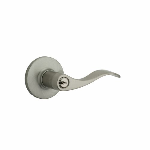 Safe Lock SL5000LY-15 Layton Lever Entry Lock, RCAL Latch, RCS Strike, Satin Nickel Finish