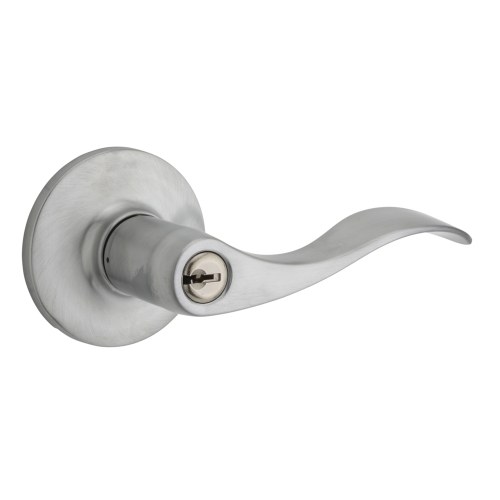 Safe Lock SL5000LY-26D Layton Lever Entry Lock, RCAL Latch, RCS Strike, Satin Chrome Finish