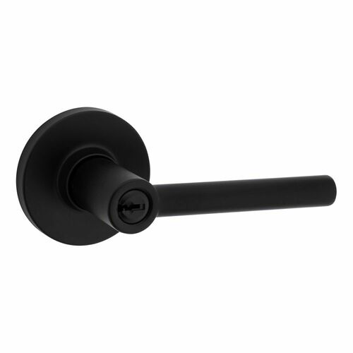 Safe Lock SL6000RELRDT-514 Reminy Round Rose Push Button Entry Lock, Matte Black, RCAL Latch