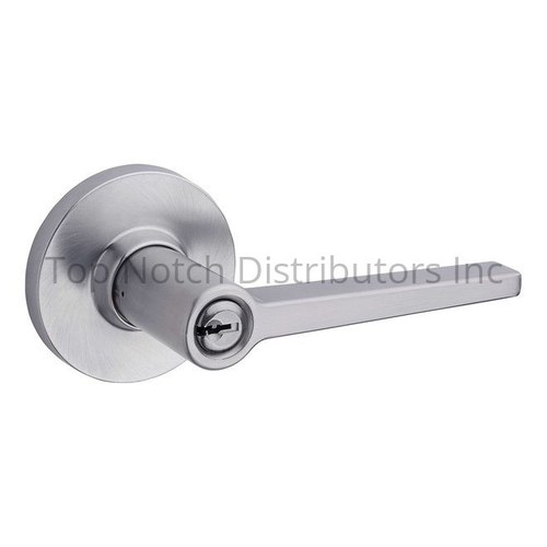 Safe Lock SL6500DALRDT-26D Daylon Round Rose Storeroom Lockset, 4AL Latch, Satin Chrome Finish