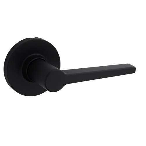 Safe Lock SL7000DALRDT-514 Daylon Matte Black Half Dummy Lever with Round Rose