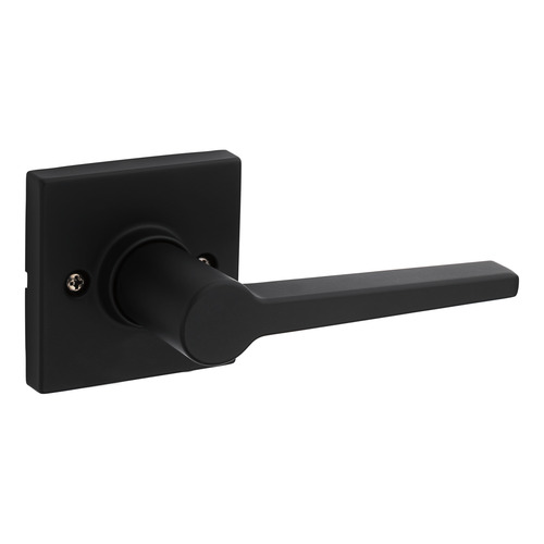 Safe Lock SL7000DALSQT-514 Daylon Matte Black Square Rose Half Dummy Lever